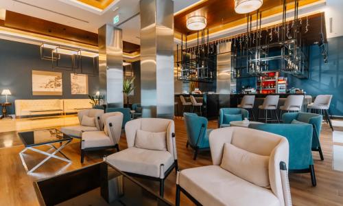 Отель Novotel Fit / Новотель Фит Красная Поляна Эсто-Садок, Сочи - Фото 8. Лобби