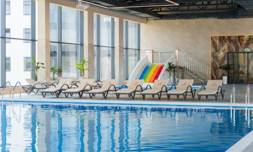 Зенит Резорт отель и СПА / «ZENITH RESORT HOTEL SPA» 5* Джемете, Анапа - Фото 19. Акватермальный комплекс