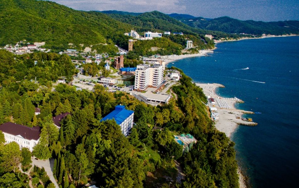 Отель Азимут Прометей Небуг, Туапсе - Фото 1. Внешний вид