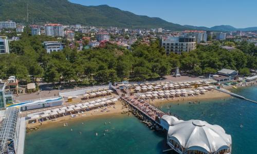 ПРИМОРЬЕ GRAND RESORT HOTEL Геленджик - Фото 113. Пляж