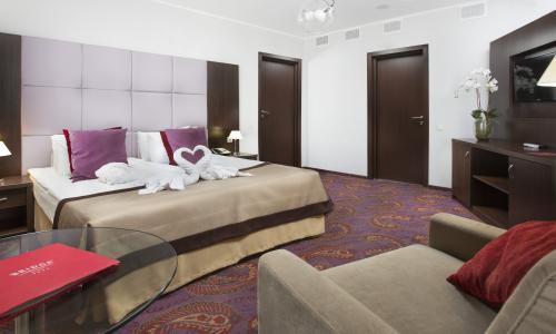 Отель Бридж Резорт / Bridge Resort Сочи - Фото 73. Люкс 2-местный 2-комнатный 65 м2, спальня