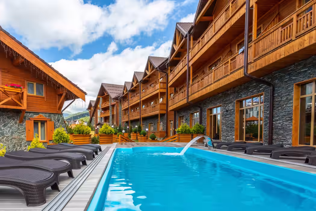 «Arkhyz Royal Resort & Spa» / «Архыз Роял Резорт и СПА» отель Архыз - Фото 1. 1