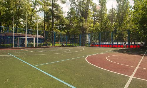 Пансионат Энергетик Дивноморское - Фото 15. Футбольная площадка