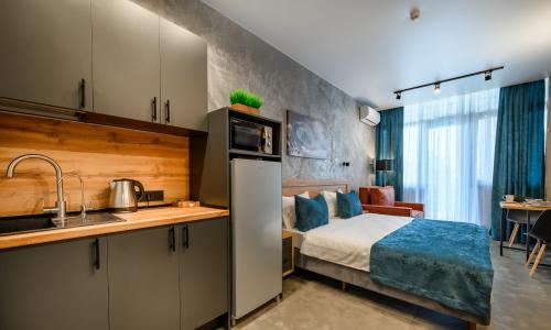 Отель HiLoft / «ХайЛофт» Сочи - Фото 12. Апартаменты Prestige 2-местный (DBL)