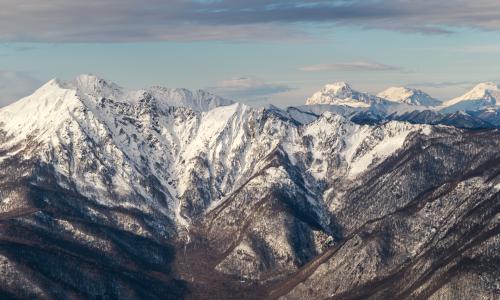 Отель Ibis Styles / Ибис Стайлс Красная Поляна Эсто-Садок, Сочи - Фото 62. Зимняя панорама и активности