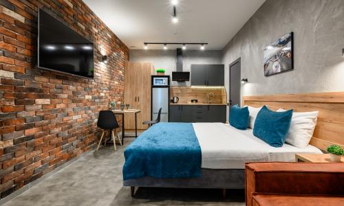 Отель HiLoft / «ХайЛофт» Сочи - Фото 3. Апартаменты Prestige Plus 3-местный (DBL/TWIN)