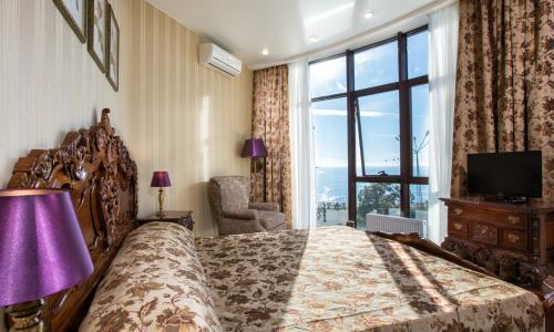 Dolphin Resort by Stellar Hotels Сочи - Фото 30. Апартаменты 2-местный 2-комнатный (с панорамным видом на море)