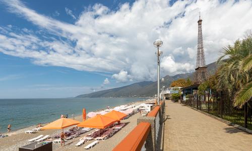 Alex Resort & Spa Hotel Гагра - Фото 91. Пляж