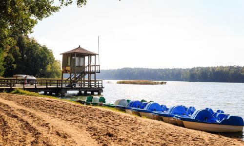Санаторий Озерный Гродненская область - Фото 63. Озеро. Пляж