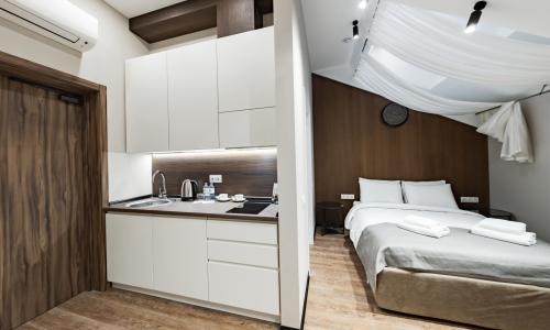 Отель Снега «Snega Apart Hotel by Provence» Эсто-Садок, Сочи - Фото 61. Стандартный 2-местный Мансарда