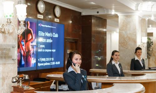 Отель Сити Парк Сочи (City Park Hotel Sochi) Сочи - Фото 8. Ресепшн