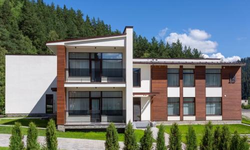 Premium Village Arkhyz﻿ / Премиум Виладж Архыз апарт-отель Архыз - Фото 1. Здание