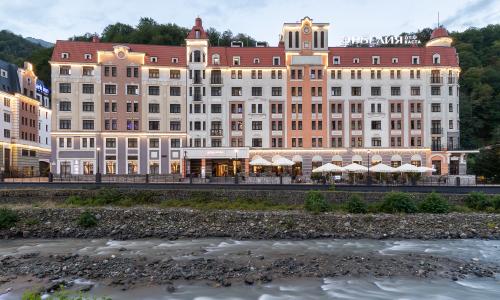 Отель Эрбелия от Васта (ex. Mercure Rosa Khutor) Роза Хутор, Сочи - Фото 6. Внешний вид