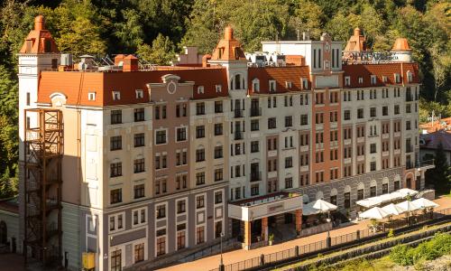 Отель Эрбелия от Васта (ex. Mercure Rosa Khutor) Роза Хутор, Сочи - Фото 5. Внешний вид
