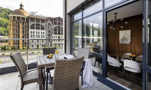 Отель Снега «Snega Apart Hotel by Provence» Эсто-Садок, Сочи - Фото 10. Балкон