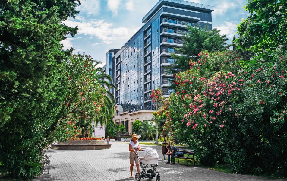 Отель Сити Парк Сочи (City Park Hotel Sochi) Сочи - Фото 1. Внешний вид