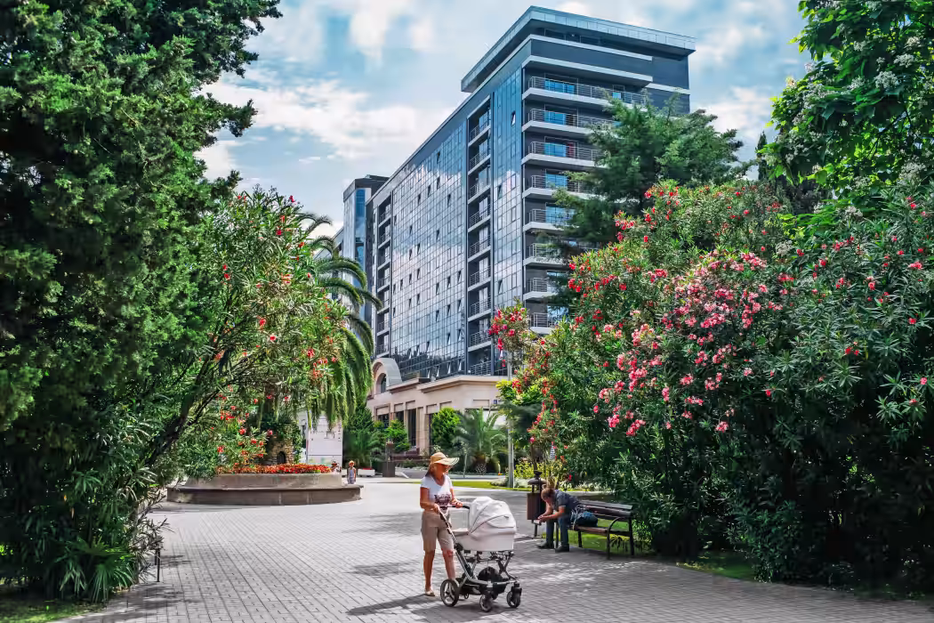 Отель Сити Парк Сочи (City Park Hotel Sochi) Сочи - Фото 1. Внешний вид