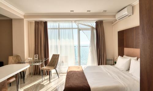 APART-HOTEL SPA «ПРЕСТИЖ» Адлер, Сочи - Фото 58. Апартаменты Делюкс 2-местный (с видом на море; 37 кв. м)