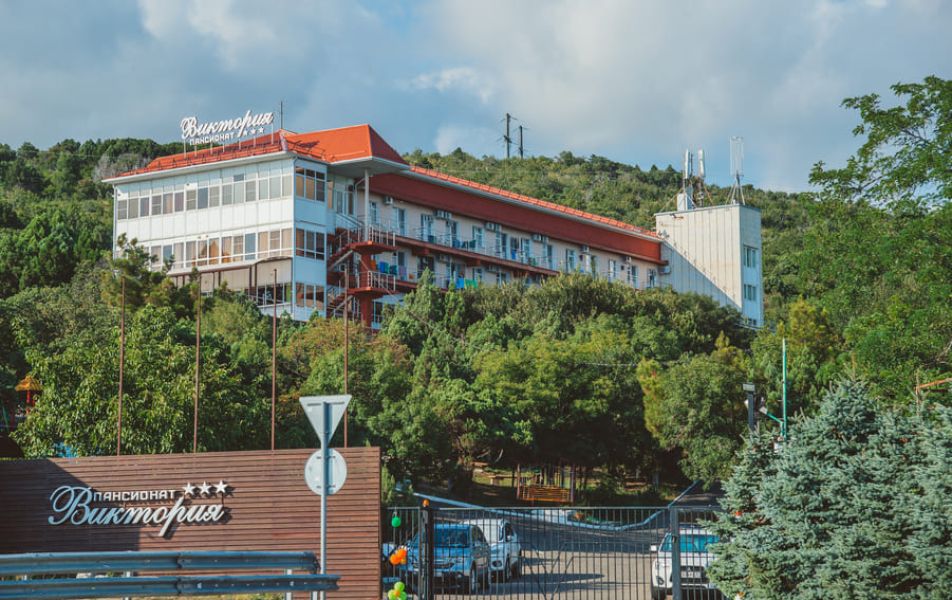 Пансионат Виктория Кабардинка, Геленджик - Фото 1. Внешний вид