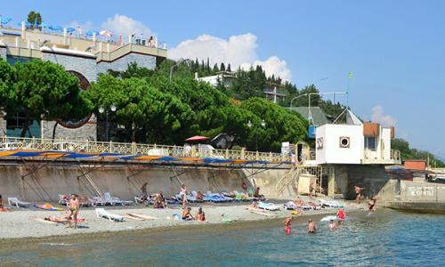 Санаторий Киев Алушта - Фото 46. Пляж