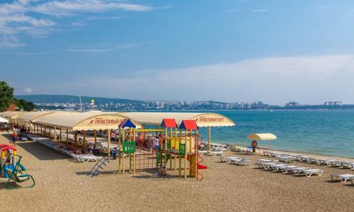 Пансионат Приветливый берег Геленджик - Фото 37. Пляж