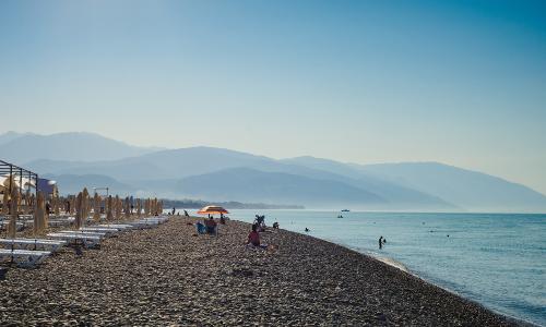 Екатерининский квартал «Бархатные сезоны» Адлер, Сочи - Фото 30. Пляж
