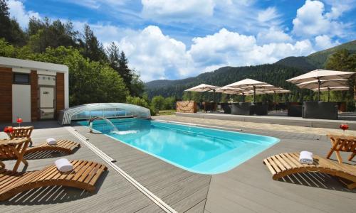 Premium Village Arkhyz﻿ / Премиум Виладж Архыз апарт-отель Архыз - Фото 5. Бассейн