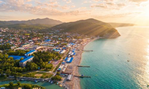 Отель Семирамида Архипо Осиповка, Геленджик - Фото 13. Пляж