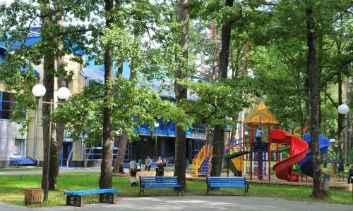 Санаторий Жемчужина Гродненская область - Фото 12. территория