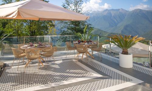 Отель RIXOS Krasnaya Polyana Sochi Эсто-Садок, Красная Поляна, Сочи - Фото 15. Терраса