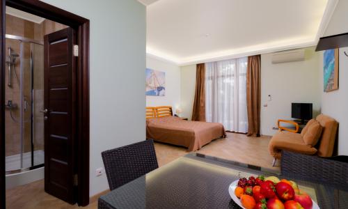Art Hotel Koktebel Apartments / «Арт отель» Коктебель - Фото 21. Студио Улучшенный 2-местный