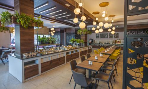 APART-HOTEL SPA «ПРЕСТИЖ» Адлер, Сочи - Фото 8. Основной ресторан «МИНДАЛЬ»