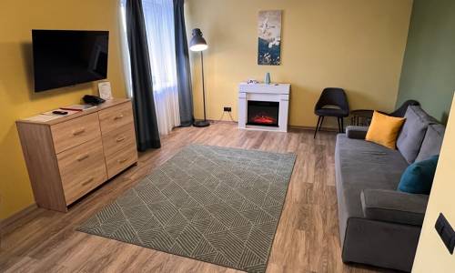 «Гелиос» СПА отель Ленинградская область - Фото 48. Люкс 2-местный 2-комнатный (с сауной)