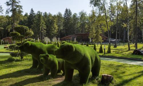 Отель «LES Art Resort» Москва и Подмосковье - Фото 7. Территория