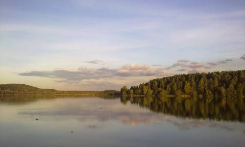 Санаторий Белорусочка Минская область - Фото 14. Территория. Водохранилище