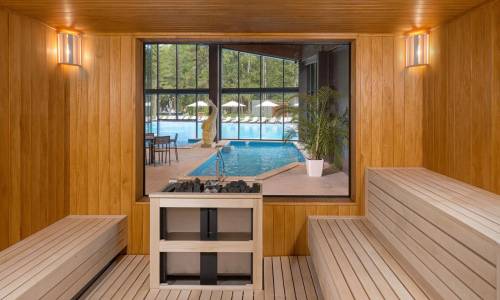 Отель «LES Art Resort» Москва и Подмосковье - Фото 30. Сауна