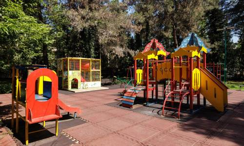 Пансионат Бургас Сочи, Кудепста - Фото 54. Детская площадка в парке Бургаса