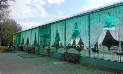 Санаторий Белорусочка Минская область - Фото 16. Летняя терраса