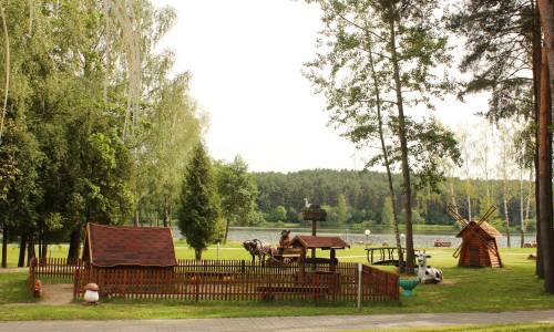 Санаторий Белорусочка Минская область - Фото 13. Территория. Белорусский уголок