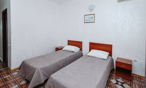 «Фея 2 SunBeach Resort & Spa» пансионат Анапа - Фото 55. Стандартный 2-местный 2-комнатный (вид на море, 2 сан.узла)