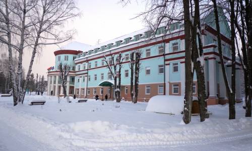 Санаторий Белорусочка Минская область - Фото 32. Корпус №2. Зима
