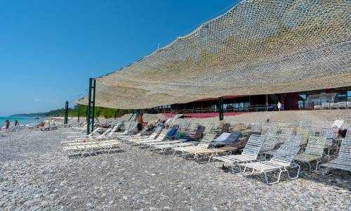 Пансионат Шексна Сочи, Вардане - Фото 46. Пляж