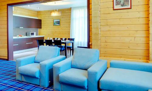 Отель «LES Art Resort» Москва и Подмосковье - Фото 63. Вилла 6-местная 2-этажная