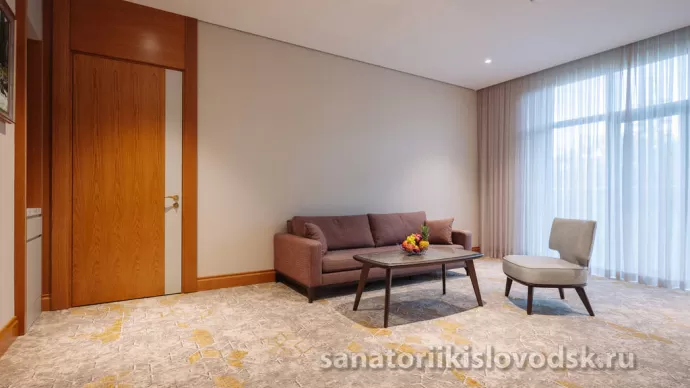 Санаторий Источник Кисловодск. 2 местный 2 комнатный Люкс (84 м²)