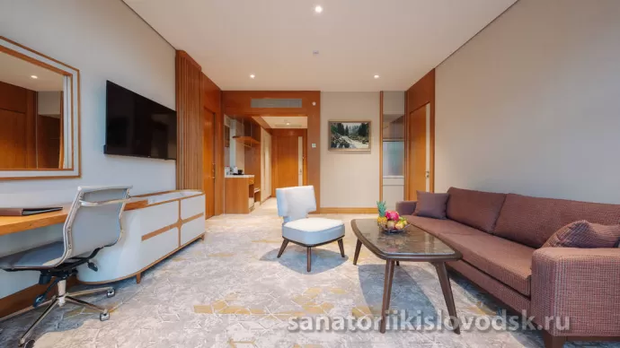 Санаторий Источник Кисловодск. 2 местный 2 комнатный Люкс (84 м²)