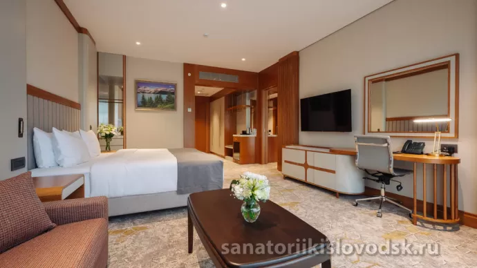 Санаторий Источник Кисловодск. 2 местный 2 комнатный Люкс (84 м²)